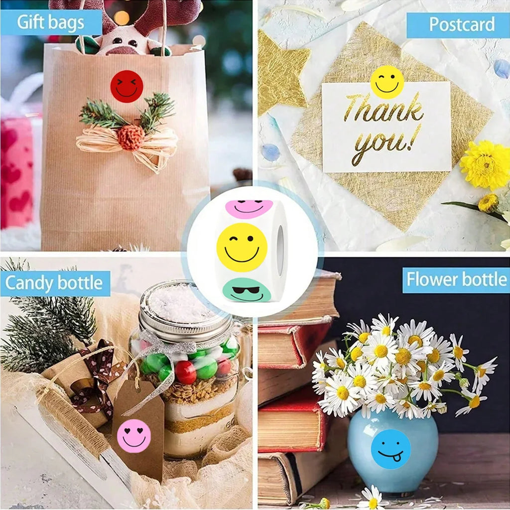 100-500pcs Teacher Reward Stickers for Kids | Cute Encouragement Labels