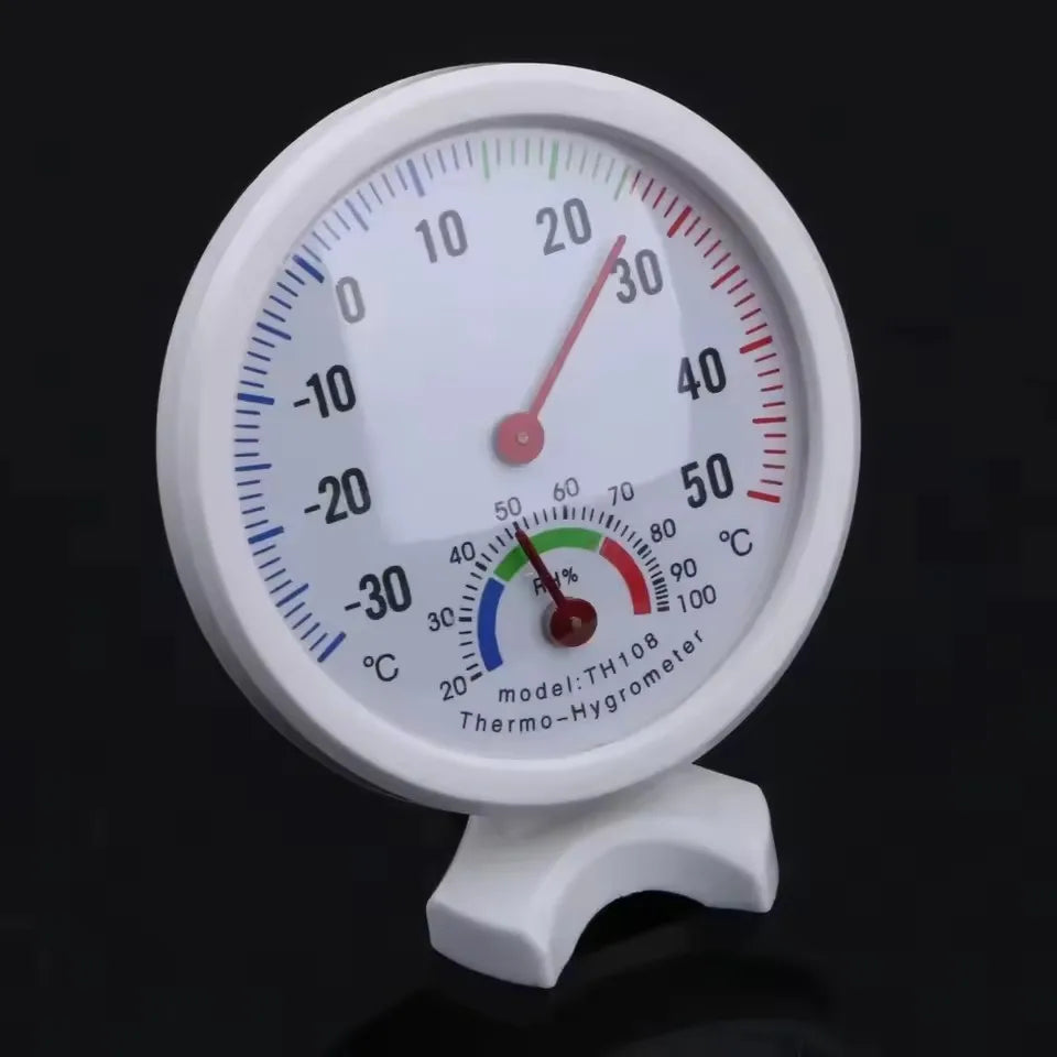 2 In1 Fridge Thermometer Hygrometer | Mini LCD Digital Temperature Humidity Meter