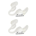 2Pcs Silicone Nose Clip Anti Snoring Nasal Dilator | Stop Snore Aid for Better Sleep