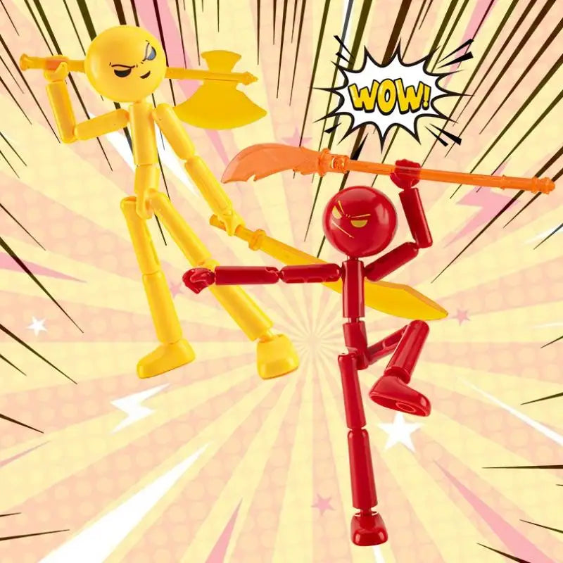 Multi-jointed Stickman Action Figure | 3D Printing Mannequin Toy