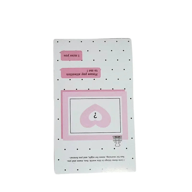 Pink White Star House Seal Stickers | 100pcs Minimalist Gift Wrapping Tape