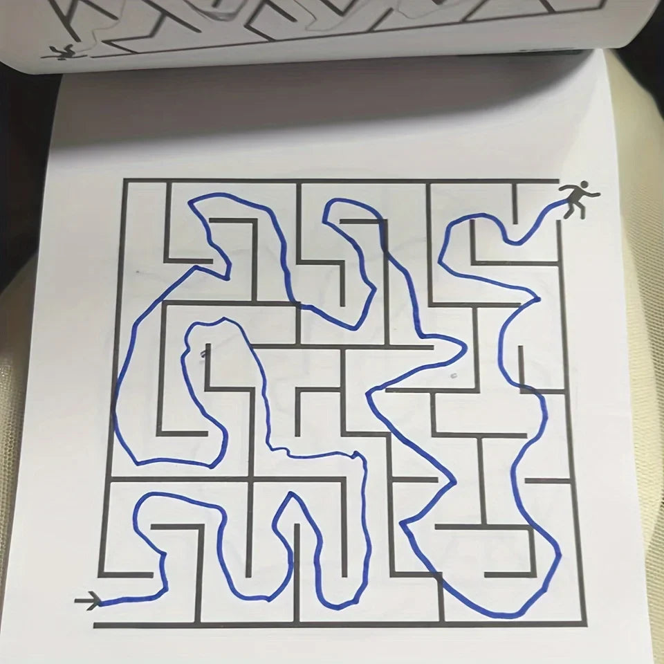 Children's Maze Game Book | Educational Concentration Training Toy