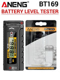 ANENG BT169 Battery Level Tester | Digital Display, No Power Required, Portable ABS Tester