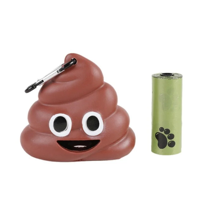 Pet Fecal Bag Dispenser | Portable Eco-Friendly Dog Waste Bag Holder with Clip