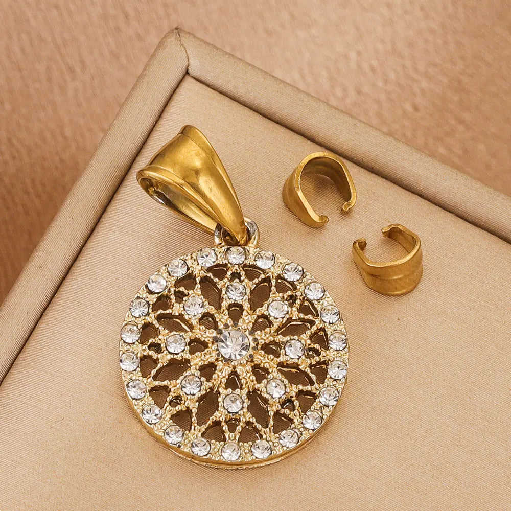 Gold Plated Melon Clasps | Stainless Steel Jewelry Connectors