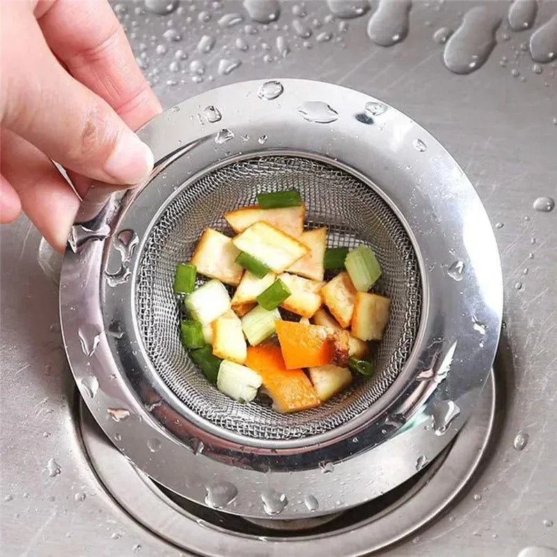 Kitchen Sink Strainer | Stainless Steel Mesh Drain Filter for Sink and Bathroom