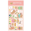 BONITO Kawaii Rabbit Bear Sticker Set | Cute Journal Decor