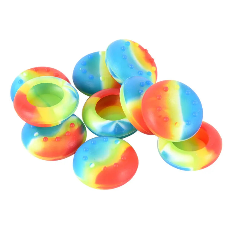 Thumb Stick Grip Cover 10-Pack | Silicone Cap for PS4 Xbox One PS3