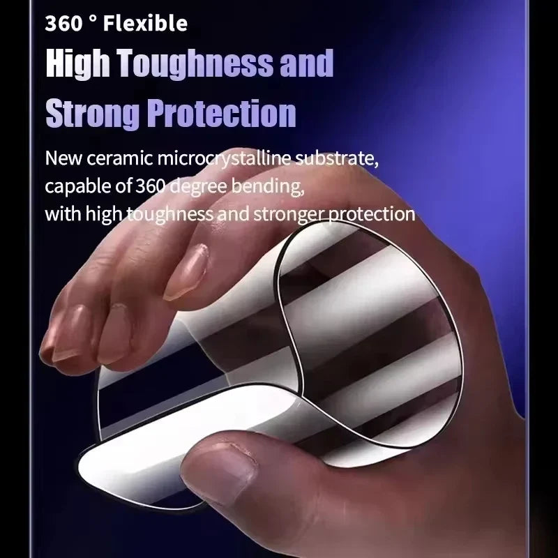 Matte Ceramic Privacy Screen Protectors For Samsung S25 S24 Ultra S26 A56 A57 A37 A07 A16 A36 S23 Plus S22 A55 A54 A35 A17 A16
