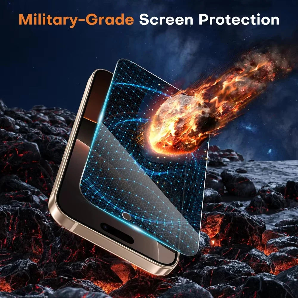 2PCS Privacy Ceramic Film For iPhone 18 17 16 15 14 11 13 12 Pro Max Air 16e 15 16 Plus XS Max XR X 7 8 SE 2020 Screen Protector
