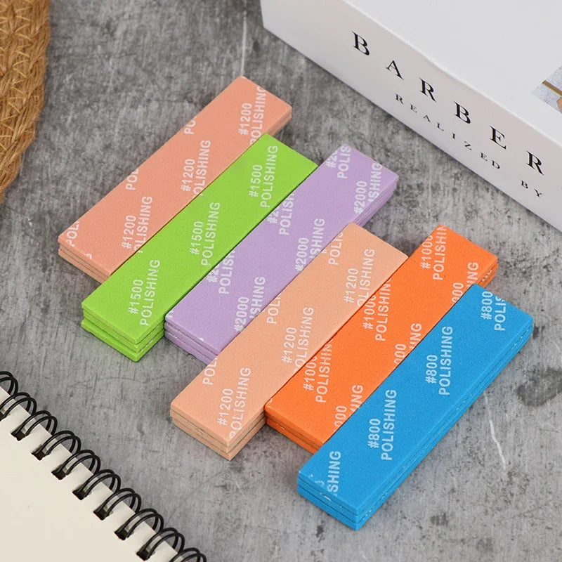 9pcs Semi-rigid Sanding Sticks | Model Making Tool Set for Plastic Polishing and Hobby DIY