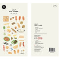 Korean Food Sticker Pack for Scrapbooking | Suatelier Street Food Art Stickers