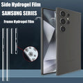 Frame Hydrogel Film Side Protector Dust Net Side Skin Clear Border Sticker Clear Film For Samsung Galaxy S23 S24 Plus S25 Ultra