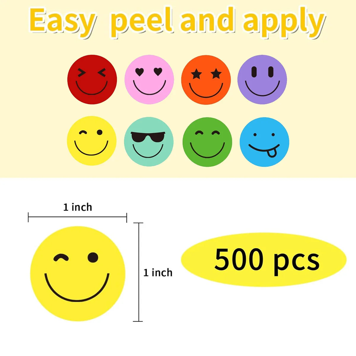 100-500pcs Teacher Reward Stickers for Kids | Cute Encouragement Labels
