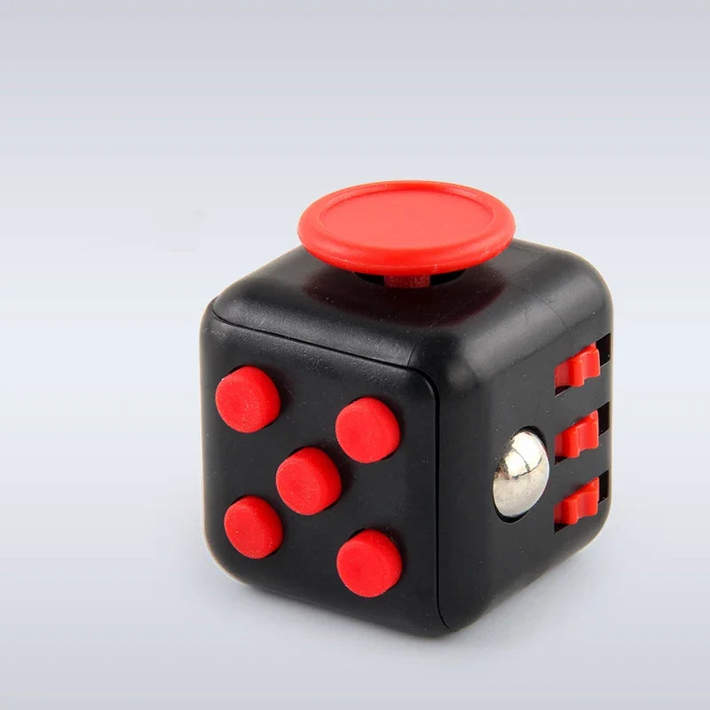 Fidget Dice Stress Relief Toy | Anxiety Relief Fingertip Decompression Cube