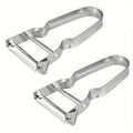 Stainless Steel Peeler | 2-in-1 Kitchen Fruit and Vegetable Slicer