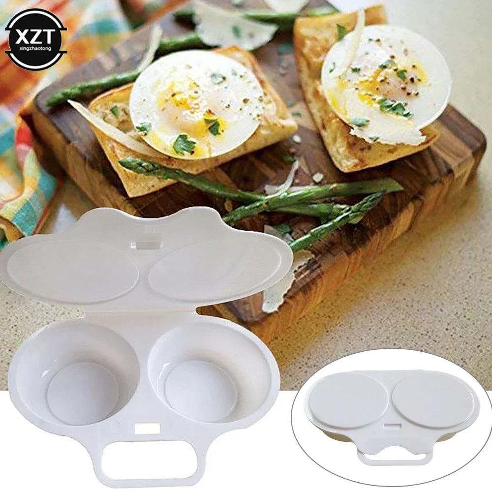 Microwave Egg Steamer | Food Grade Plastic Egg Poacher for Quick Breakfast