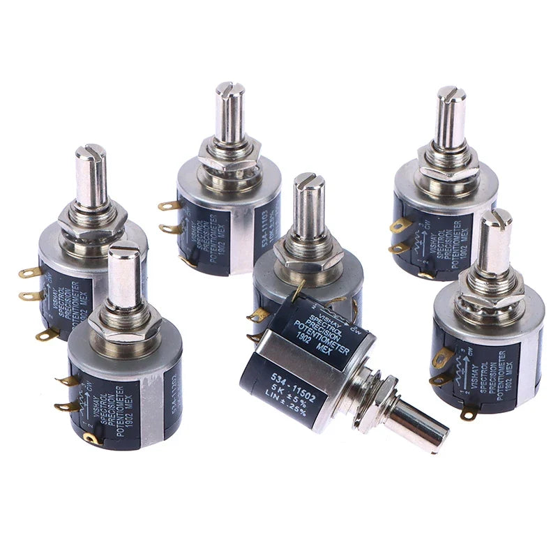 ZLinKJ 534 Series Wire Wound Potentiometer | Precision 2W Multi-Value Resistor