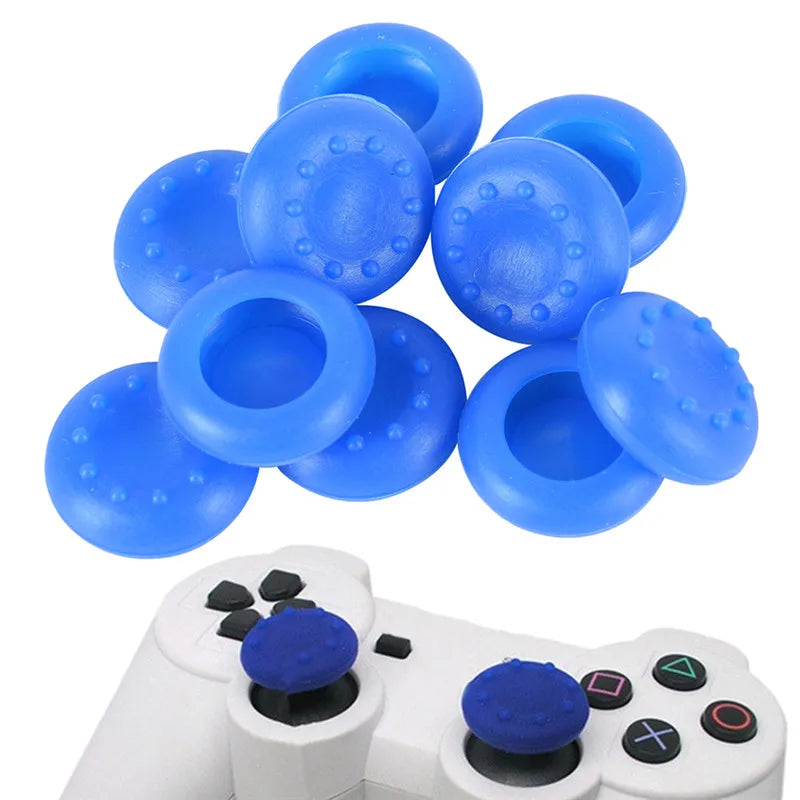 Thumb Stick Grip Cover 10-Pack | Silicone Cap for PS4 Xbox One PS3