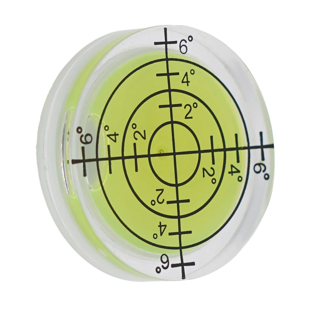 1PC Precision Bubble Level Round Circular Measuring Kit | Mini Spirit Level Bull Eye Horizontal Leveler