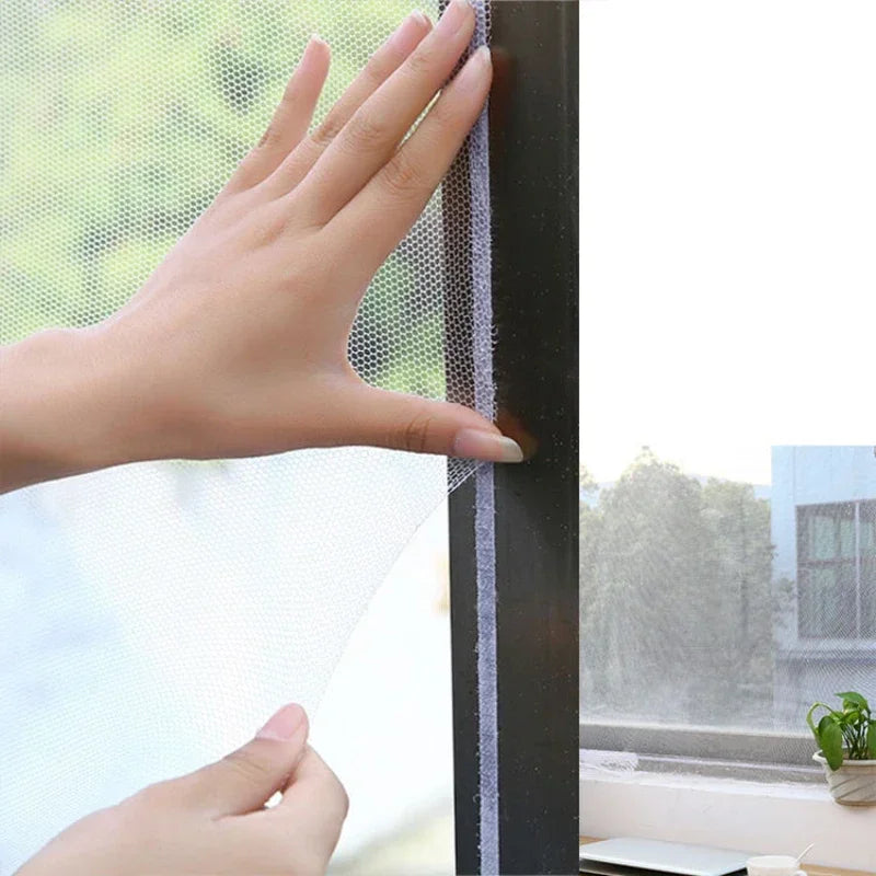 Nylon DIY Mosquito Net Screen for Windows and Doors | Insect Mesh Protection