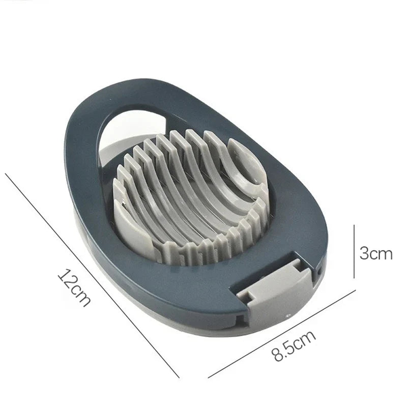 Stainless Steel Egg Slicer | Multipurpose Kitchen Cutter for Eggs and Fruit