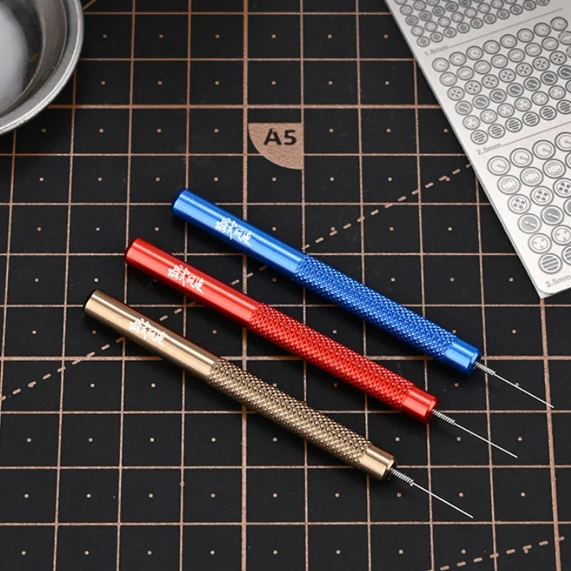 Metal Precision Glue Dispenser | Scale Model Building Glue Applicator Hobby DIY Craft Tool