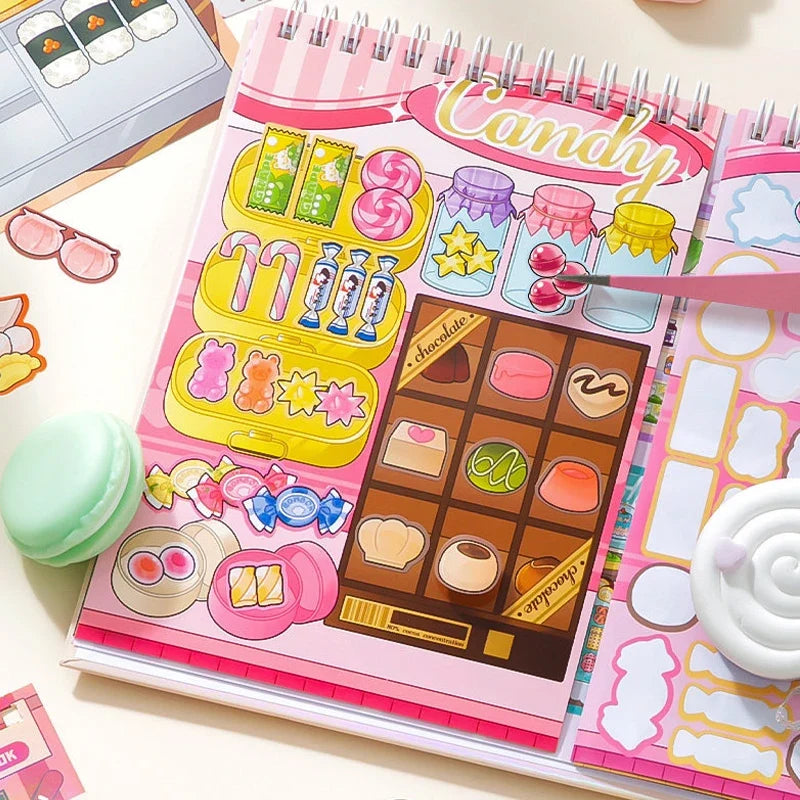 30pcs Daily Life Sticker Book | Organized Journal Supplies