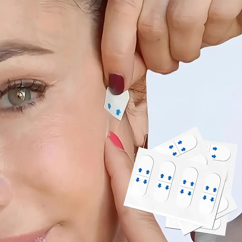 200pcs Lifting Face Stickers | Invisible V-Shape Face Lift Patches for Sagging Skin