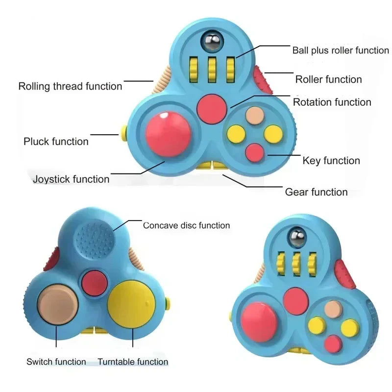 Rotating Magic Bean Fidget Toy | Stress Relief and ADHD Focus Aid