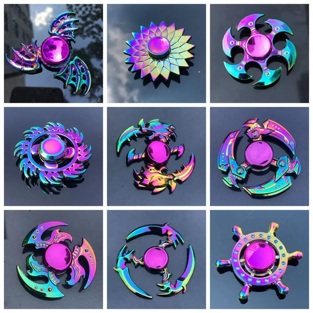 Dragon Wings Hand Spinner | Low Noise Alloy Finger Fidget Toy