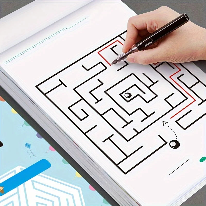 Children's Maze Game Book | Educational Concentration Training Toy