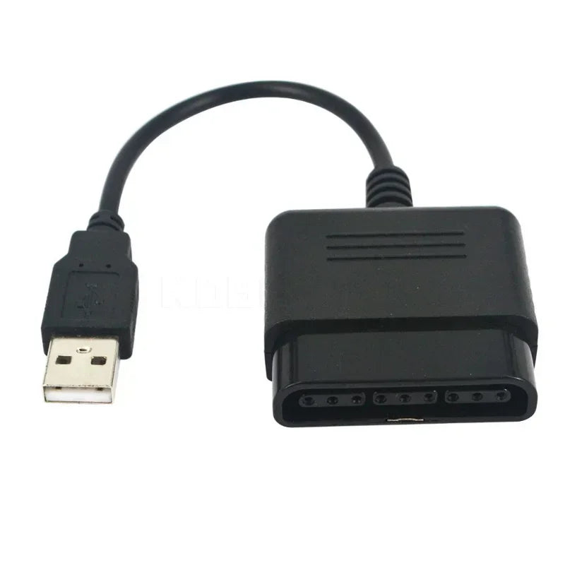 PS2 to PS3/PC USB Adapter Converter Cable for Gaming Controller | Retro Gaming Accessory