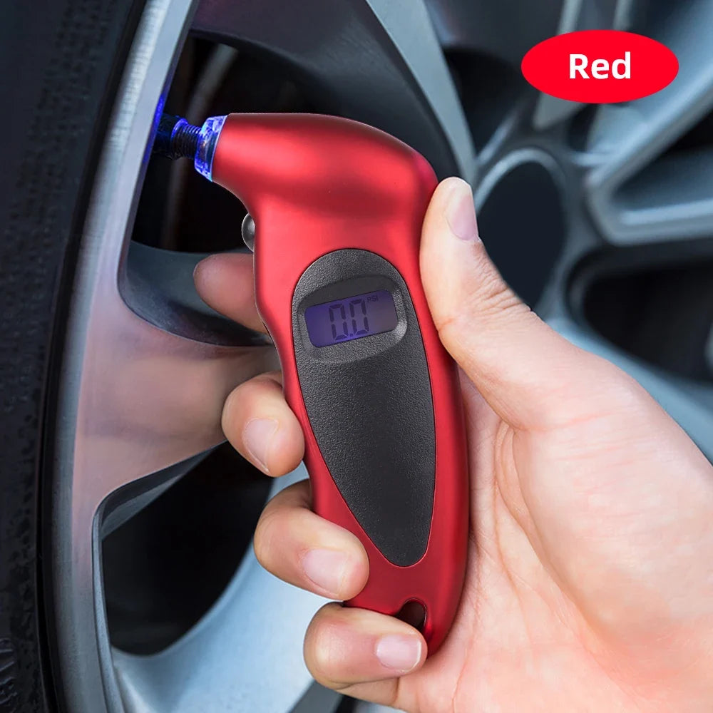Digital Tire Pressure Gauge | High Precision Backlit Car Tyre Air Meter