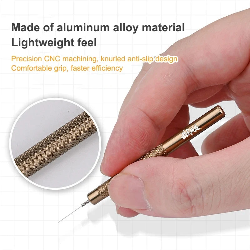 Metal Precision Glue Dispenser | Scale Model Building Glue Applicator Hobby DIY Craft Tool