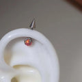 Stainless Steel Heart and Star Stud Earrings | Women's Punk Y2K Jewelry