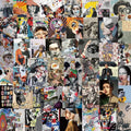 50PCS Modern Art Magazine Cover Graffiti Stickers | Waterproof Decals for Helmet Bicycle Laptop