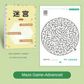 Kid's Maze Game Book | Student Concentration Training and Educational Learning Toy