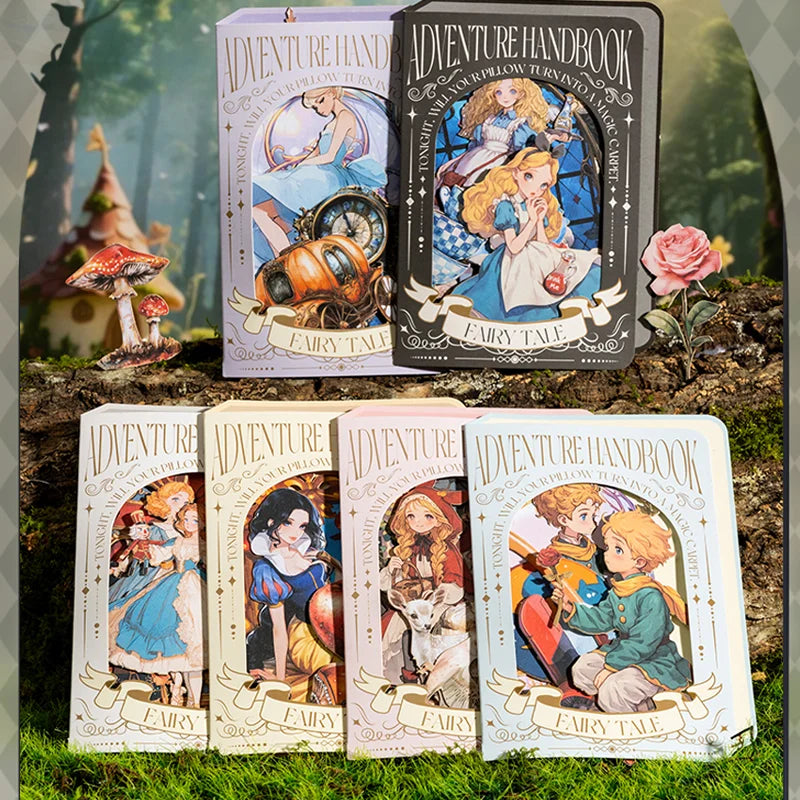 45pcs Fairytale Adventure Story Theme Hard Card Sticker Set for DIY Scrapbook | Mr Paper