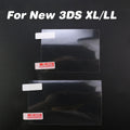 1Set Protective Film For New 3DS XL LL Clear Top Bottom Screen Protector Films For Nintend 3DS XL/LL
