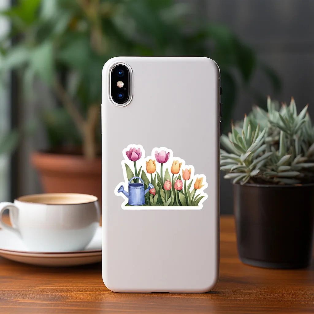 Spring Graffiti Sticker Set | Waterproof Decals for Cups, Laptops & Notebooks