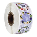 500pcs Handmade With Love Stickers | Baking Label Wedding Party Decoration Envelope Seal