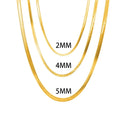 Blade Chain Necklace | Unisex Punk Stainless Steel Jewelry