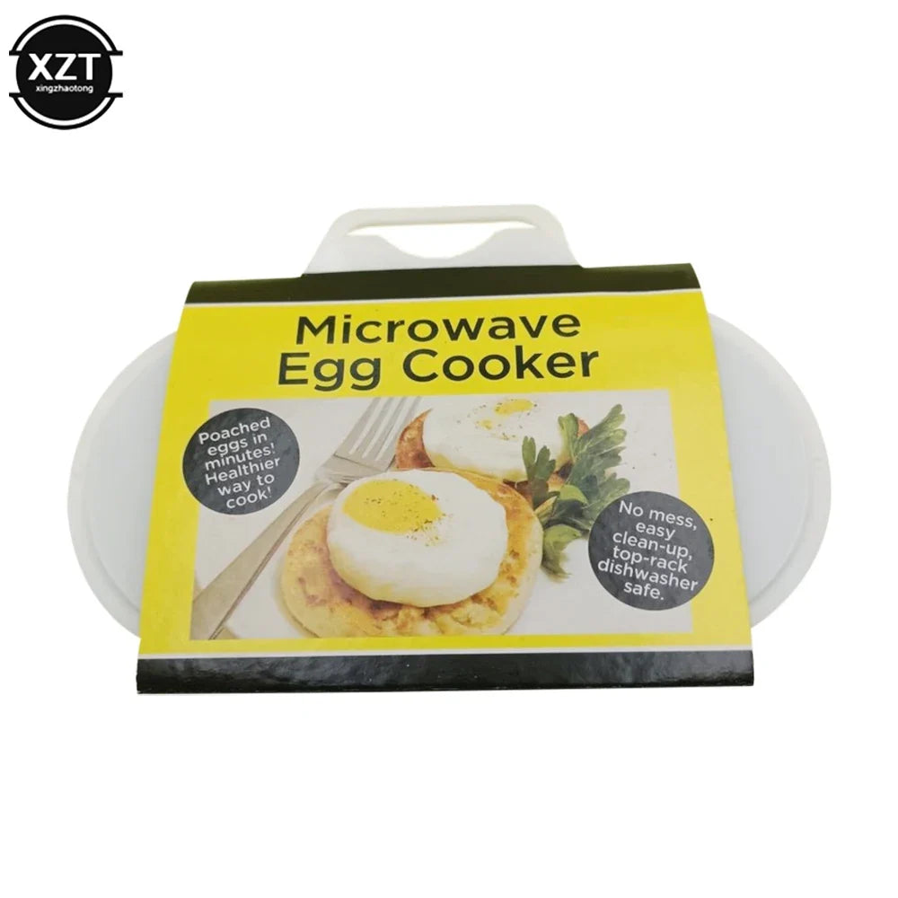 Microwave Egg Steamer | Food Grade Plastic Egg Poacher for Quick Breakfast