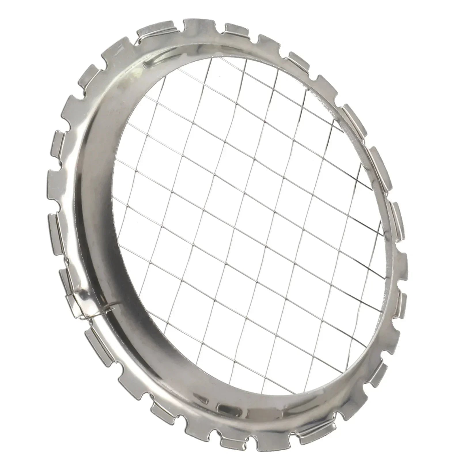 Stainless Steel Round Grid Egg Slicer | Multi-Function Fruit and Vegetable Chopper
