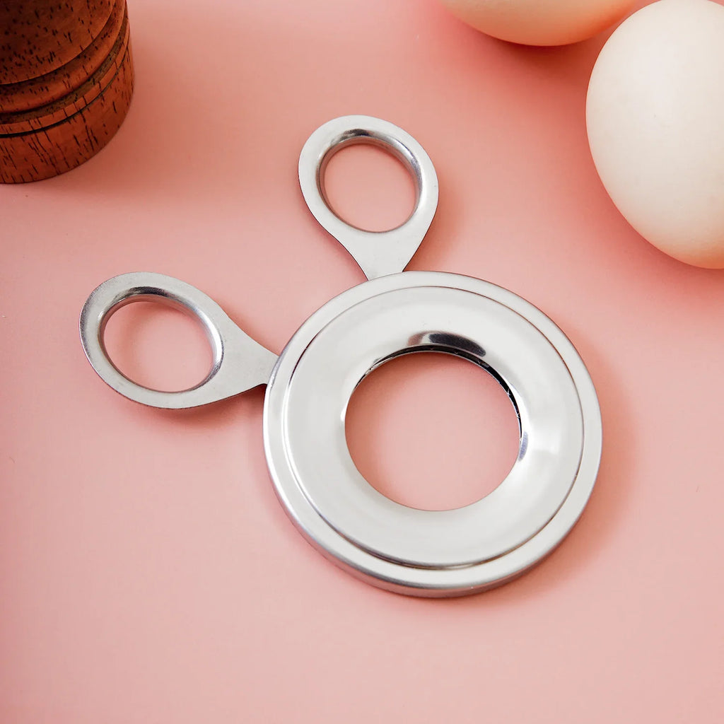 Egg Opener Scissors | Stainless Steel Kitchen Egg Slicer and Cutter Tool