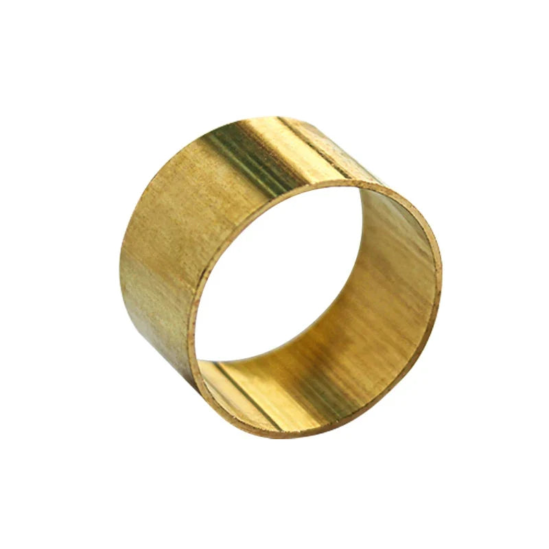Brass Ferrules Hoop Ring Sleeve | Copper Alloy Connector for Home DIY
