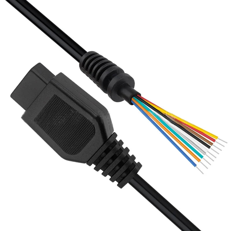 Sega Genesis 2 Control Cable | 9Pin Mega Drive 2 Gamepad Extension Cord