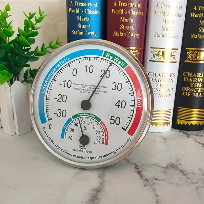 Pointer Type Thermometer Hygrometer | Indoor Temperature and Humidity Monitor
