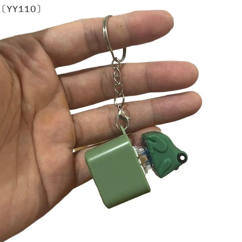 Croaking Frog Duck LED Keychain | Rechargeable Stress Relief Fidget Clicker
